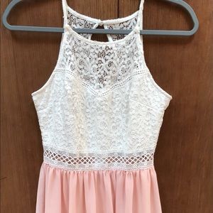 Lace top dress - size 7